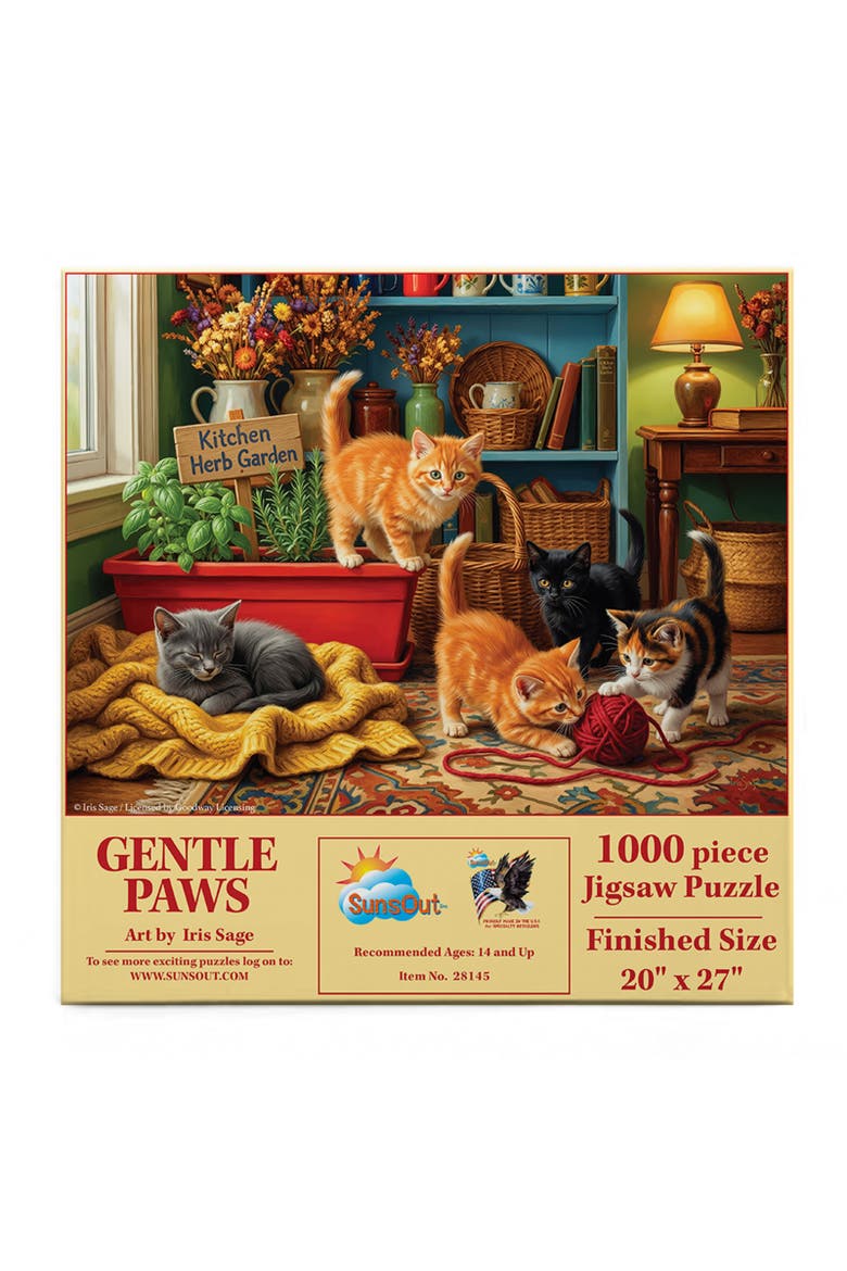 Gentle Paws 1000, Alternate, color, Multicolor