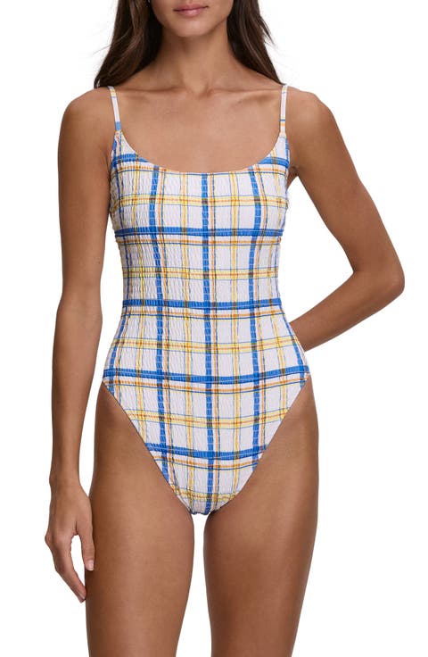 Kennedy Smocked One-Piece Swimsuit