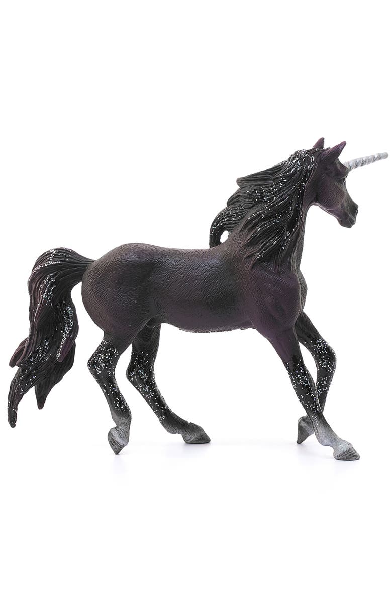 Schleich Bayal Moon Unicorn Stallion, Collectible Toy Figure, Kids Ages 5+, Alternate, color, Multicolored