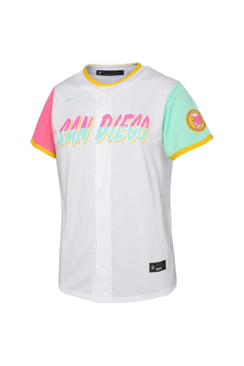Toddler Nike Fernando Tatis Jr. White San Diego Padres City Connect Replica Player Jersey, Alternate, color, White