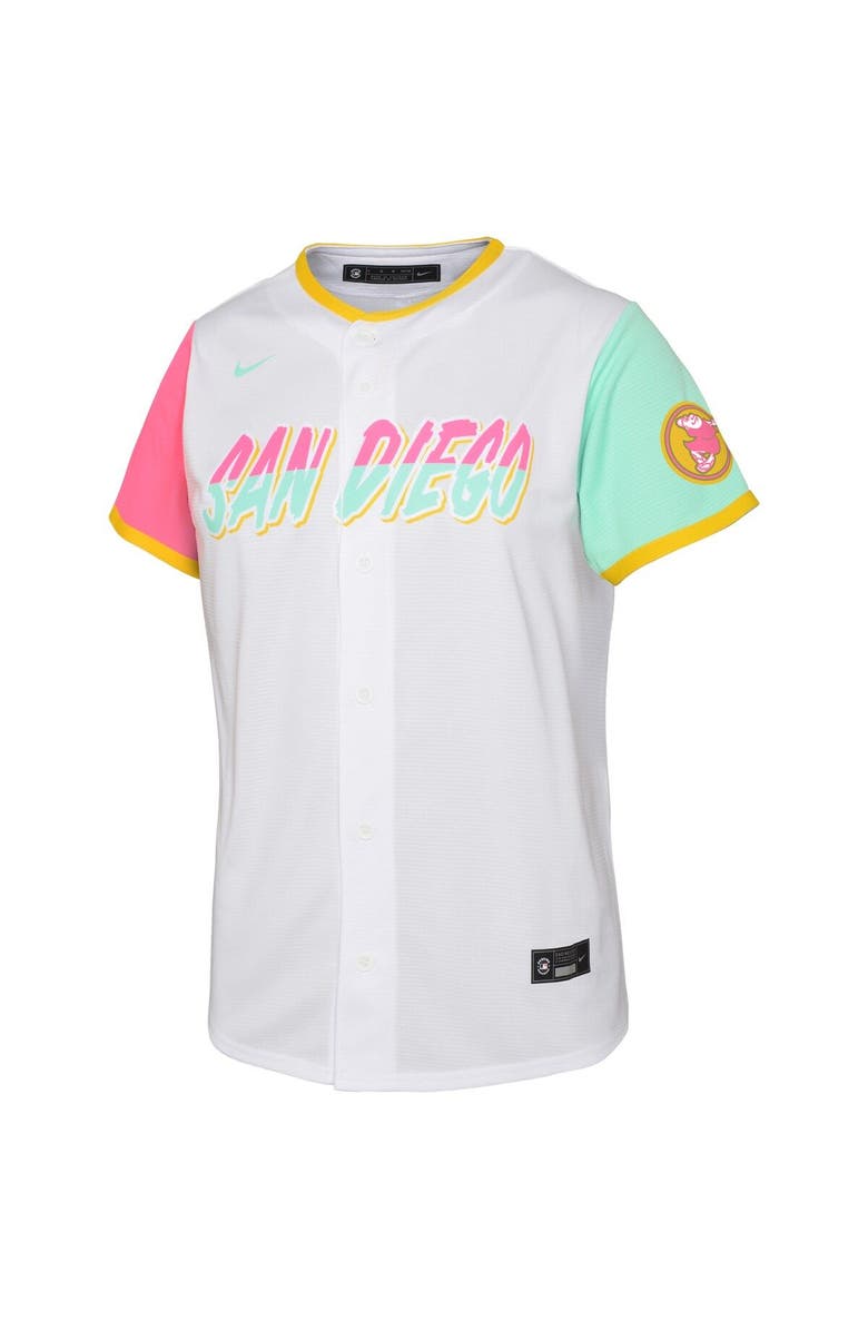 Nike Toddler Nike Fernando Tatis Jr. White San Diego Padres City Connect Replica Player Jersey, Alternate, color, White
