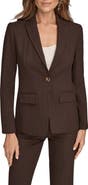 Donna Karan New York One-Button Blazer