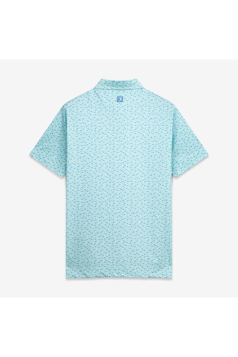 Men's FootJoy Mint THE PLAYERS All Over Print ProDry Polo, Alternate, color, Mint