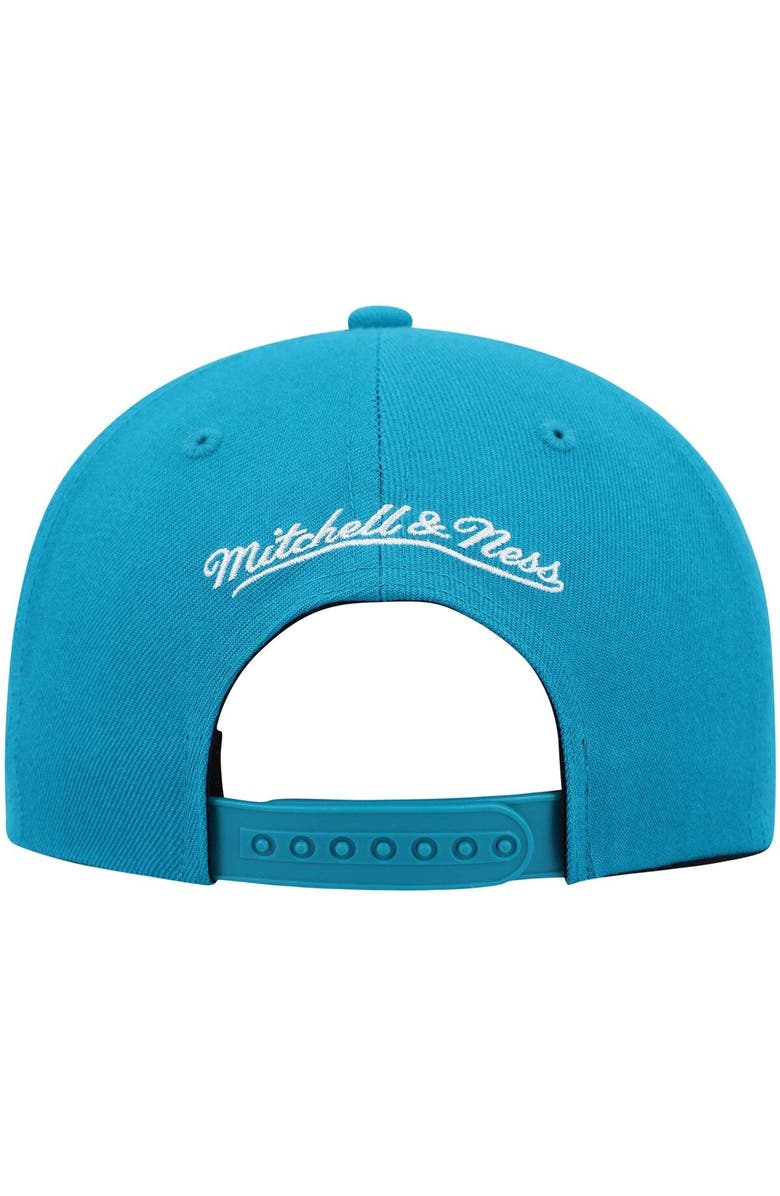 Mitchell & Ness Men's Mitchell & Ness Teal Charlotte Hornets Ground 2.0 Snapback Hat, Alternate, color, Teal