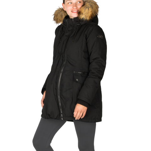 Modern Eternity Women's Sara 3 in 1 Down Maternity Parka Waterproof