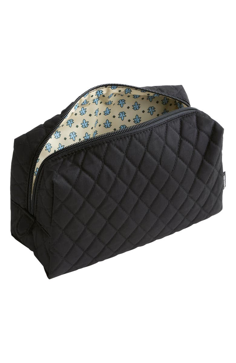 VERA BRADLEY Medium Cosmetic Bag, Alternate, color, Moonless Night