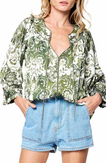 Katari Tiger Print Top