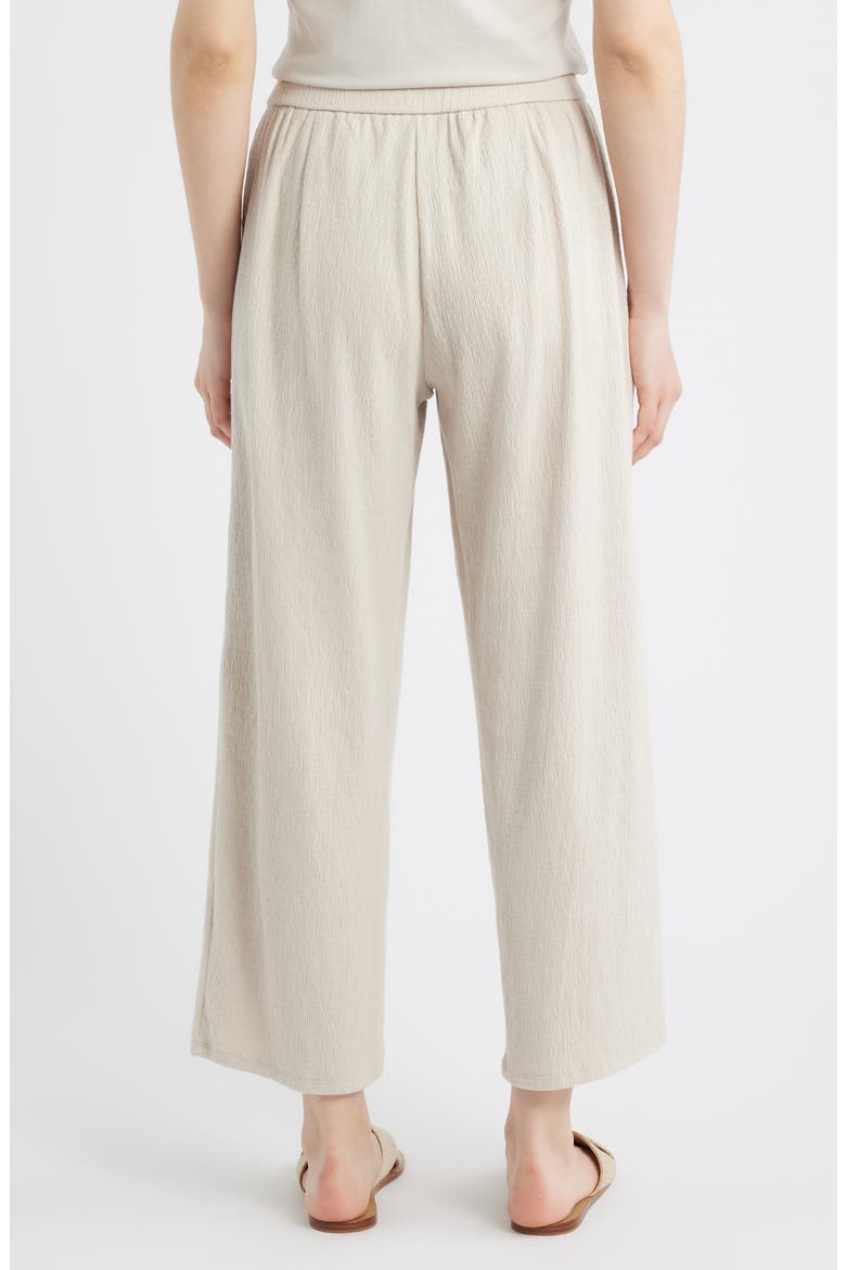 Jersey Ankle Wide Leg Pants, Alternate, color, PARUS