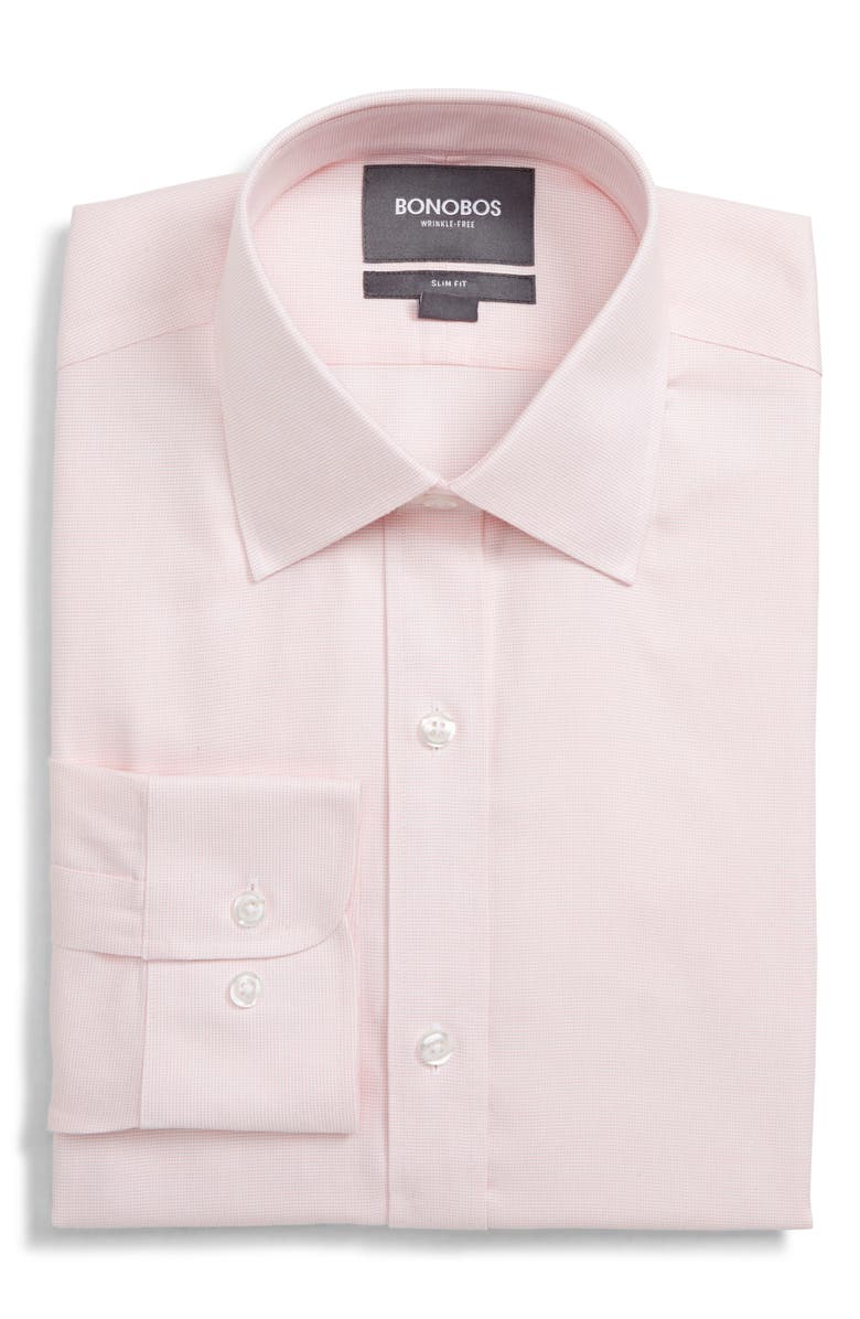 Bonobos Daily Grind Slim Fit Solid Dress Shirt, Main, color, 