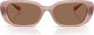 Versace 56mm Pillow Sunglasses