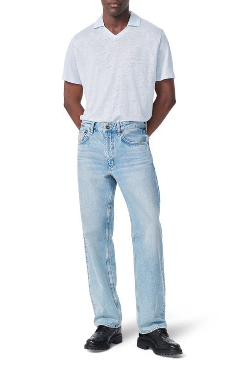 Rag & Bone Johnny Linen Polo Shirt