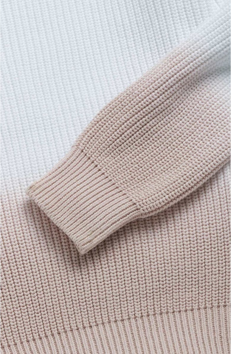 Surfside Supply Co. Eddie Dip-Dye Knit Sweater, Alternate, color, Beige