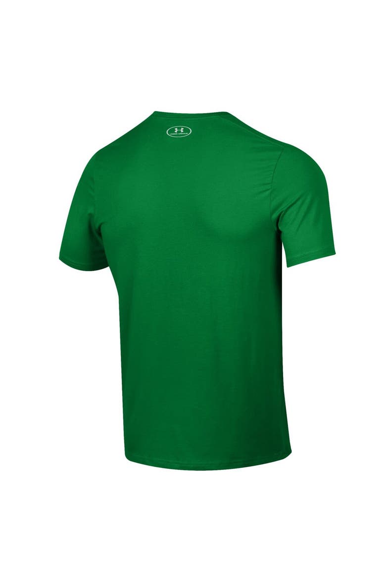 Men's Under Armour Green Notre Dame Fighting Irish All Fight T-Shirt, Alternate, color, Green
