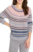 NIC+ZOE Cozy Fair Isle Sweater