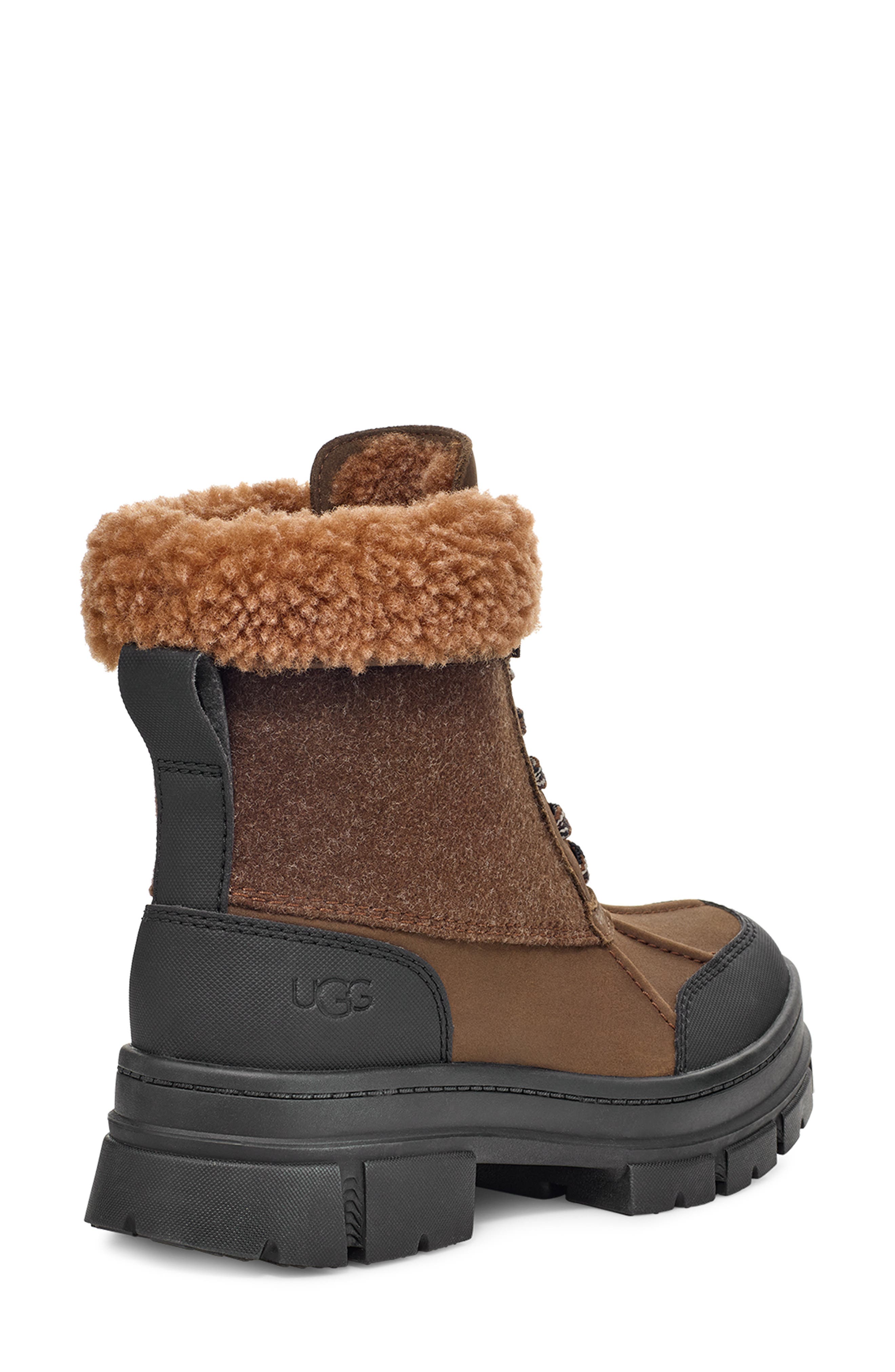 Ashton Addie Waterproof Boot, Alternate, color, DARK EARTH