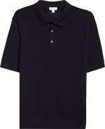 Sunspel Cotton Mesh Polo