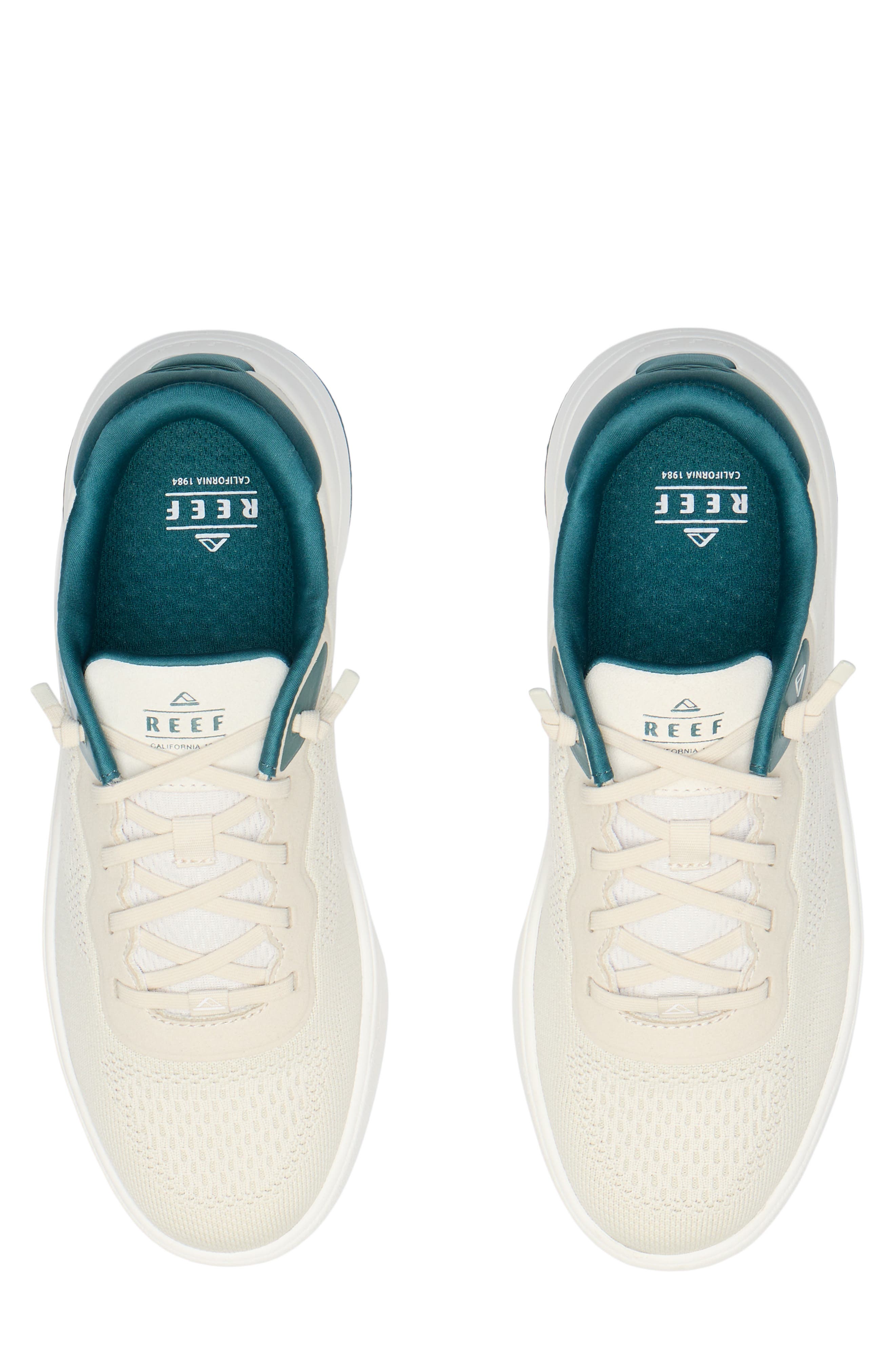 Reef Shoreline Del Mar Sneaker, Alternate, color, Off White