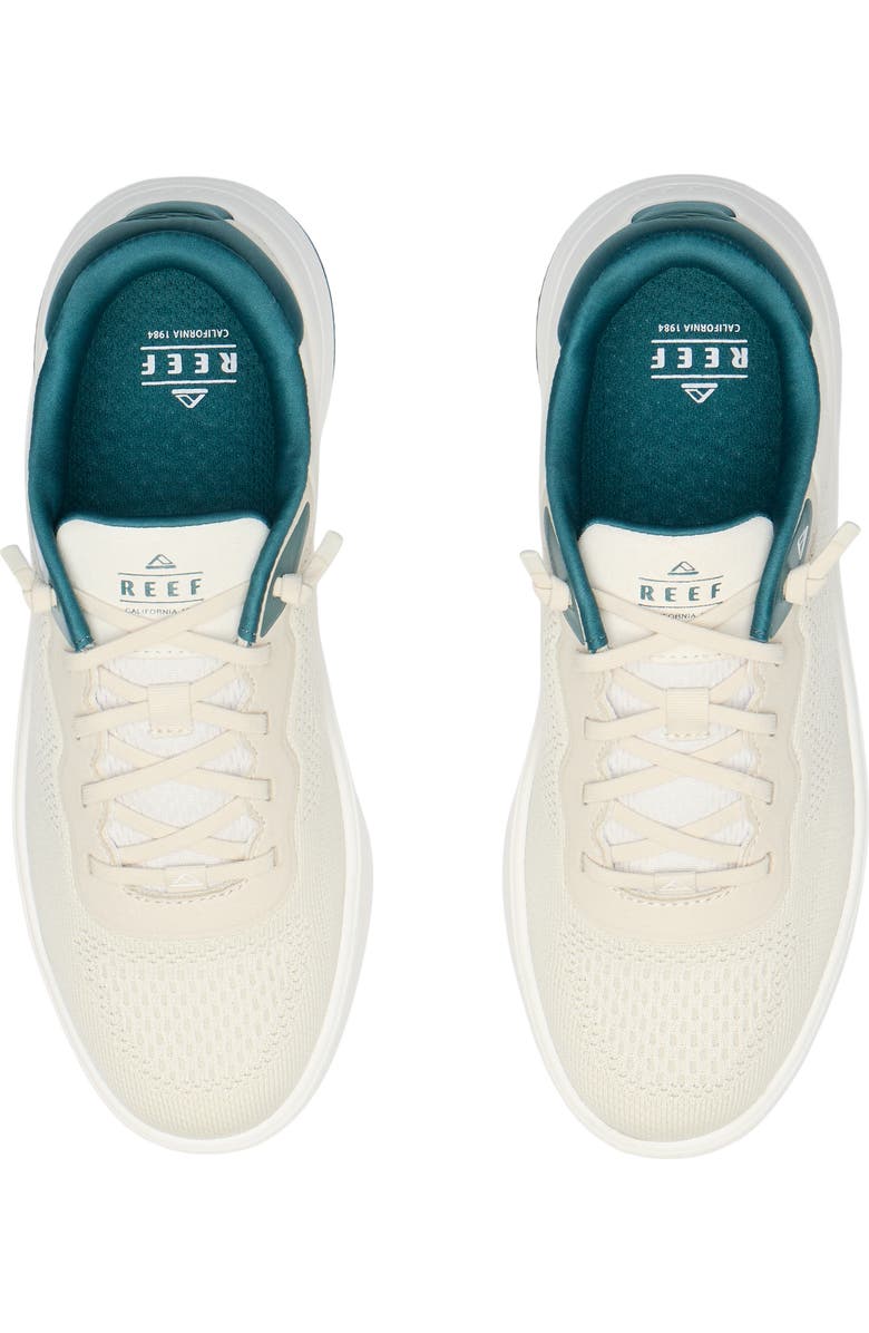 Reef Shoreline Del Mar Sneaker, Alternate, color, Off White