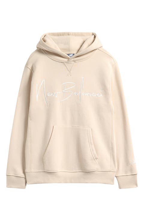 Kids' Embroidered Logo Fleece Hoodie (Big Kids)