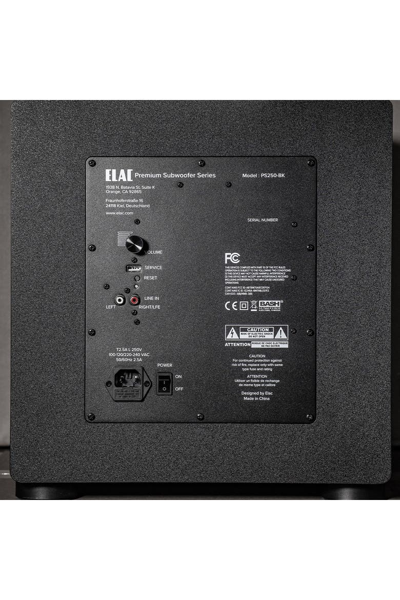 PS250 Varro 10 Inch Smart Subwoofer - Each, Alternate, color, Black