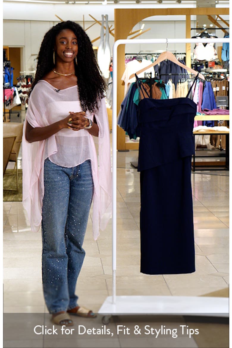 Marla Pleated Top & Pencil Skirt Set video
