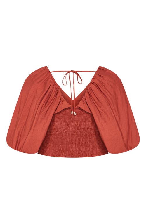 City Chic Peta Crop Top