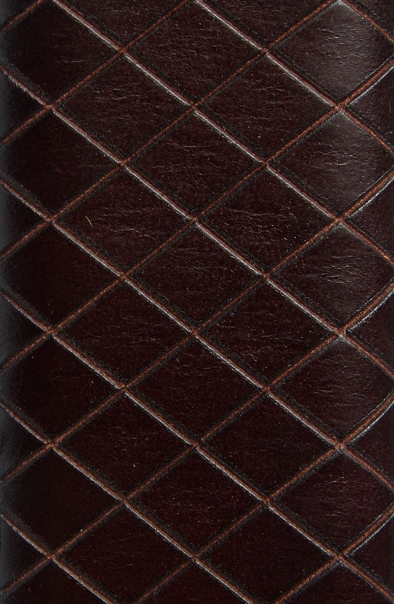 Ted Baker London Reversible Embossed Leather Belt, Alternate, color, Brown/Black