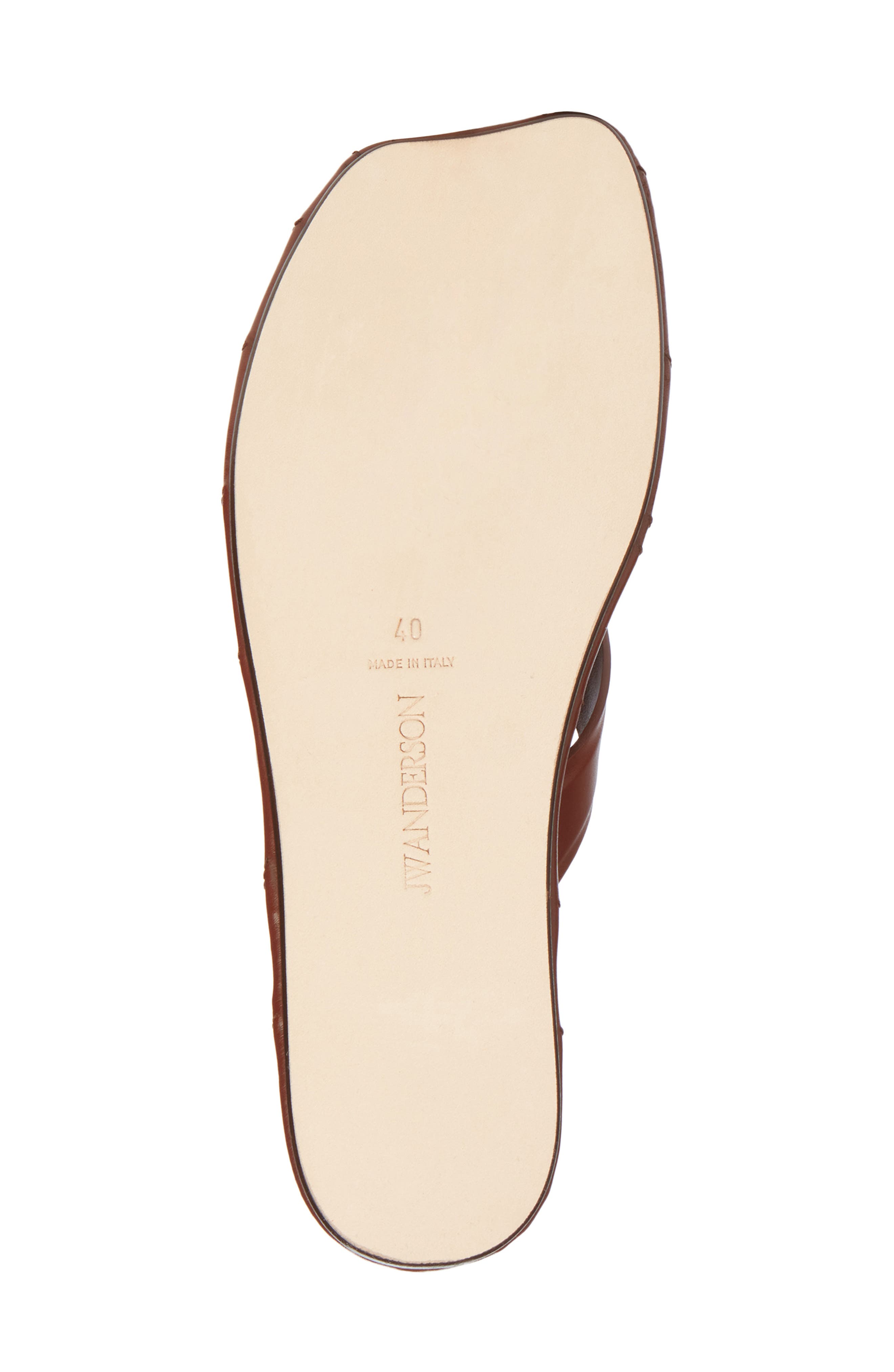 Leaf Sandal, Alternate, color, BROWN