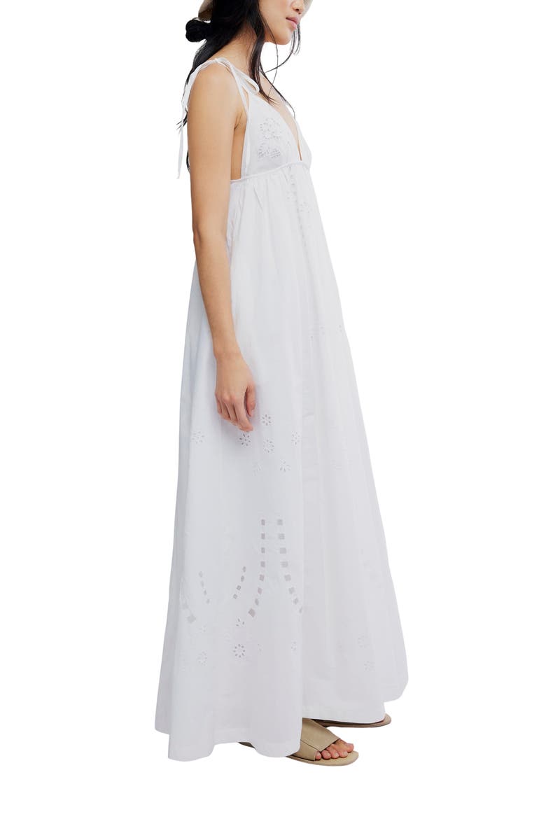 Sorrento Stroll Eyelet Lace Maxi Dress, Alternate, color, SUGAR SWIZZLE