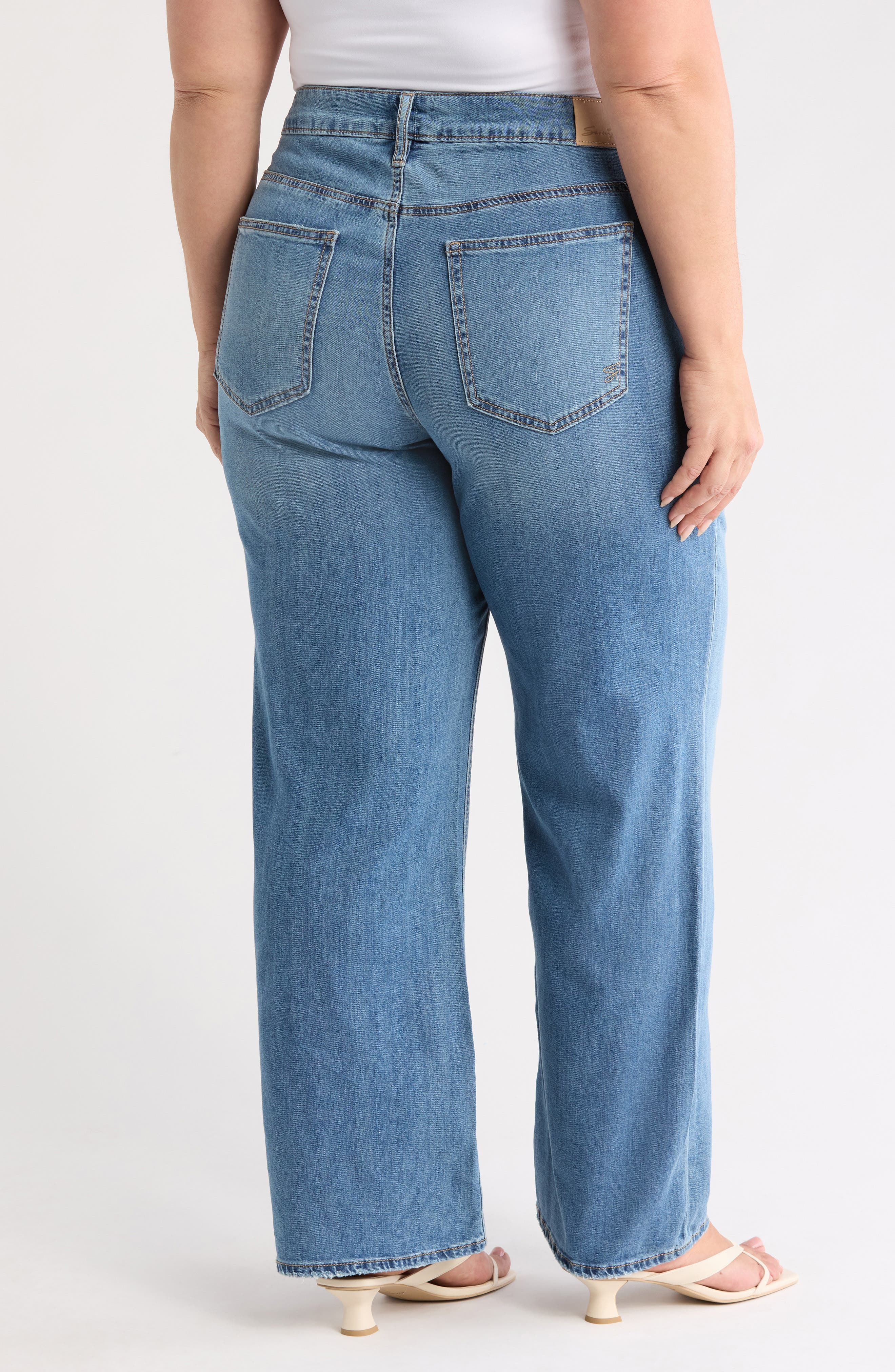 Featherweight Wide Leg Jeans - image 2