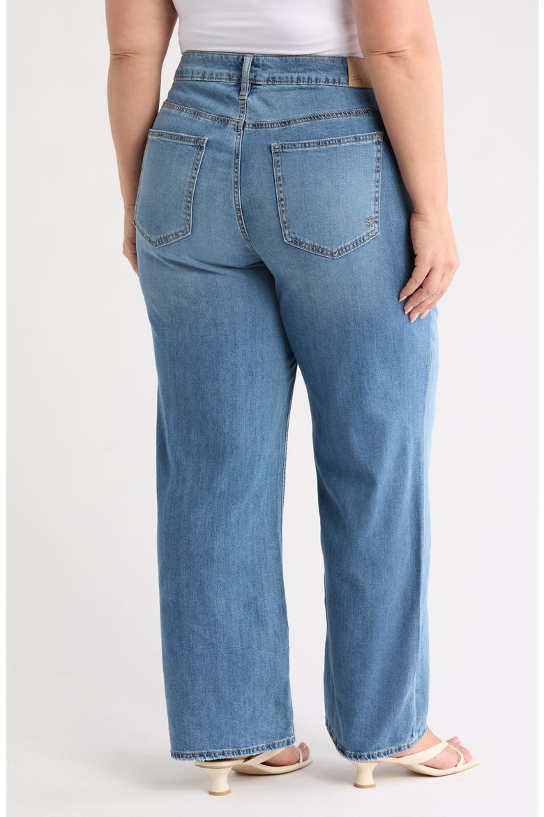 Featherweight Wide Leg Jeans, Alternate, color, VEGAS