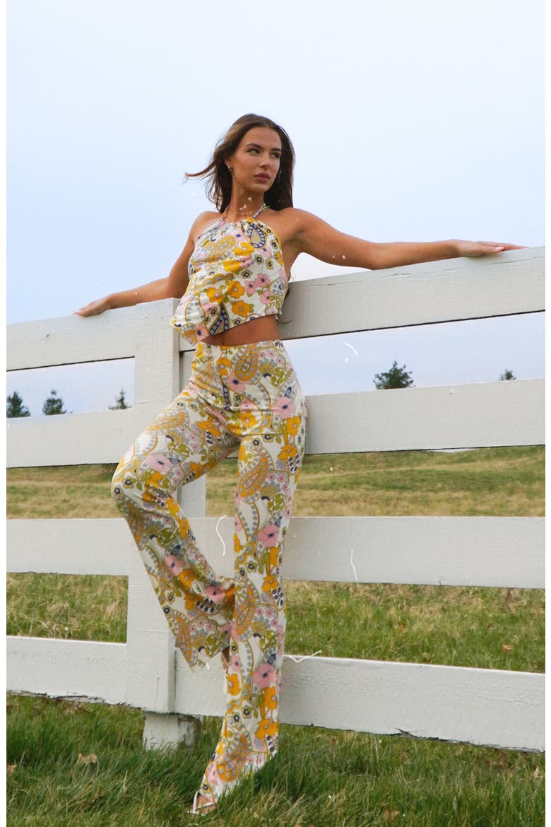 Rosetta Floral Halter Top, Alternate, color, VINTAGE PAISLEY
