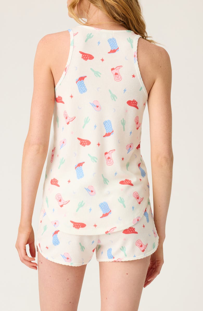 PJ Salvage American Honey Thermal Pajama Tank, Alternate, color, 