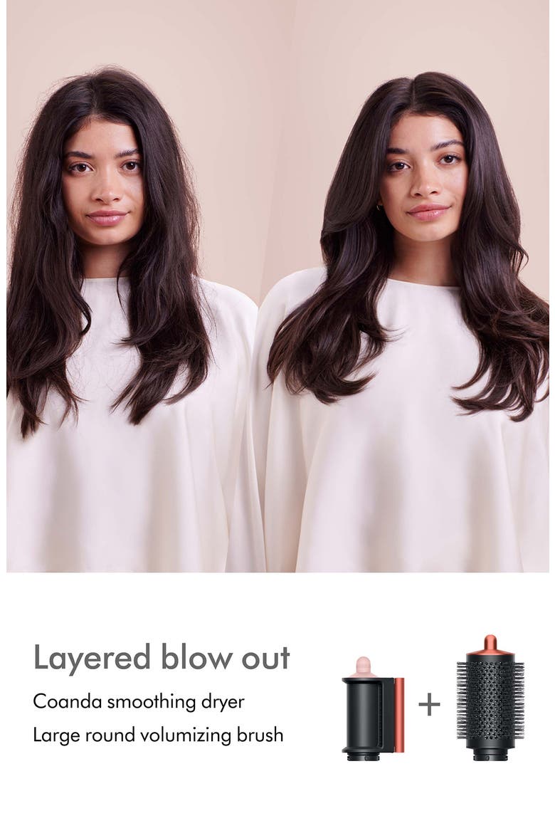 Special Edition Airwrap Multi-Styler Diffuse for Curly & Coily Hair in Strawberry Bronze, Alternate, color, STRAWBERRY BRONZE & BLUSH PINK