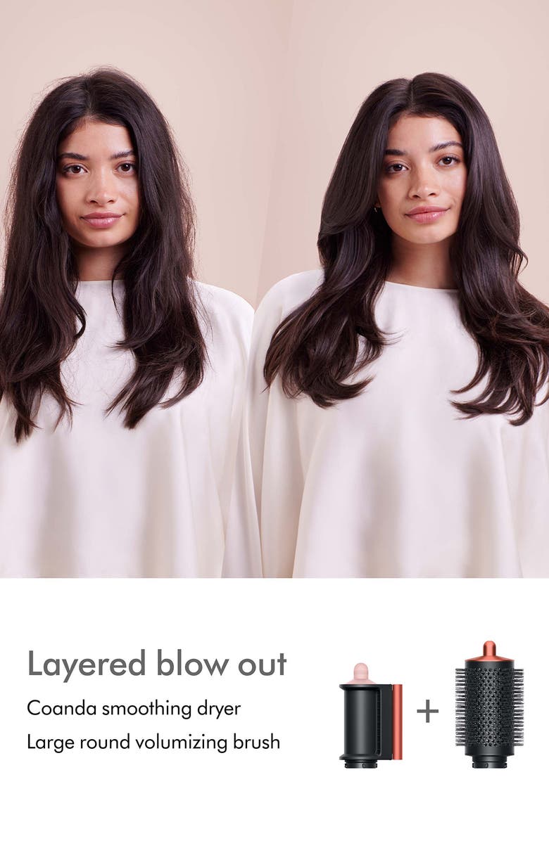 Dyson Special Edition Airwrap Multi-Styler Diffuse for Curly & Coily Hair in Strawberry Bronze, Alternate, color,