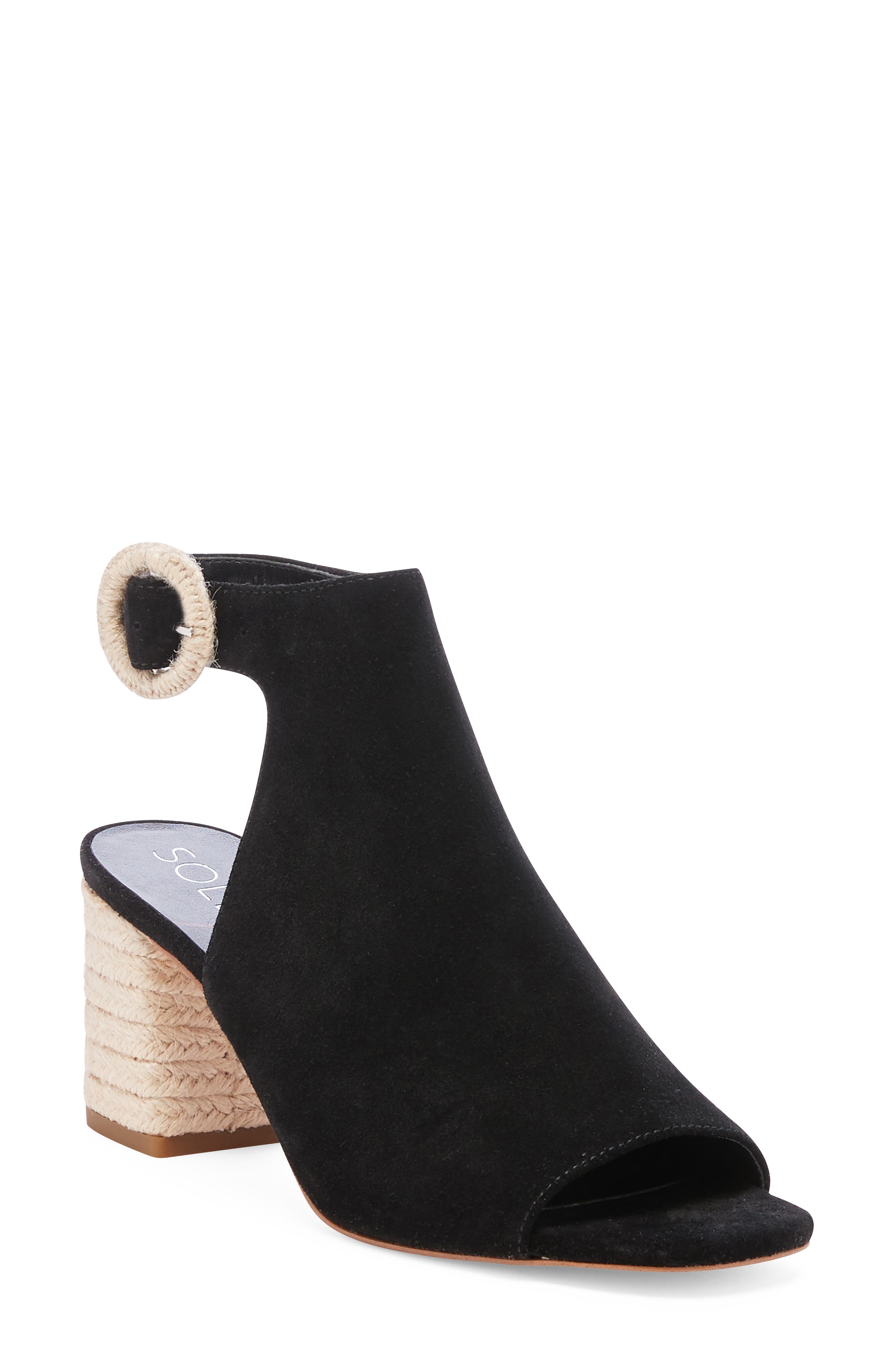 Sole Society Janaia Espadrille Shield Sandal, Main, color, 