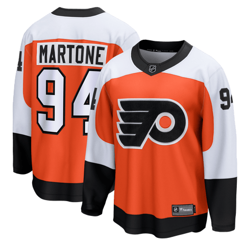 Men's Fanatics Porter Martone Orange Philadelphia Flyers Breakaway Jersey