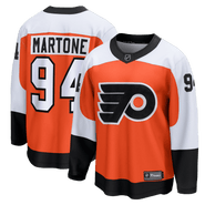 FANATICS Men's Fanatics Porter Martone Orange Philadelphia Flyers Breakaway Jersey