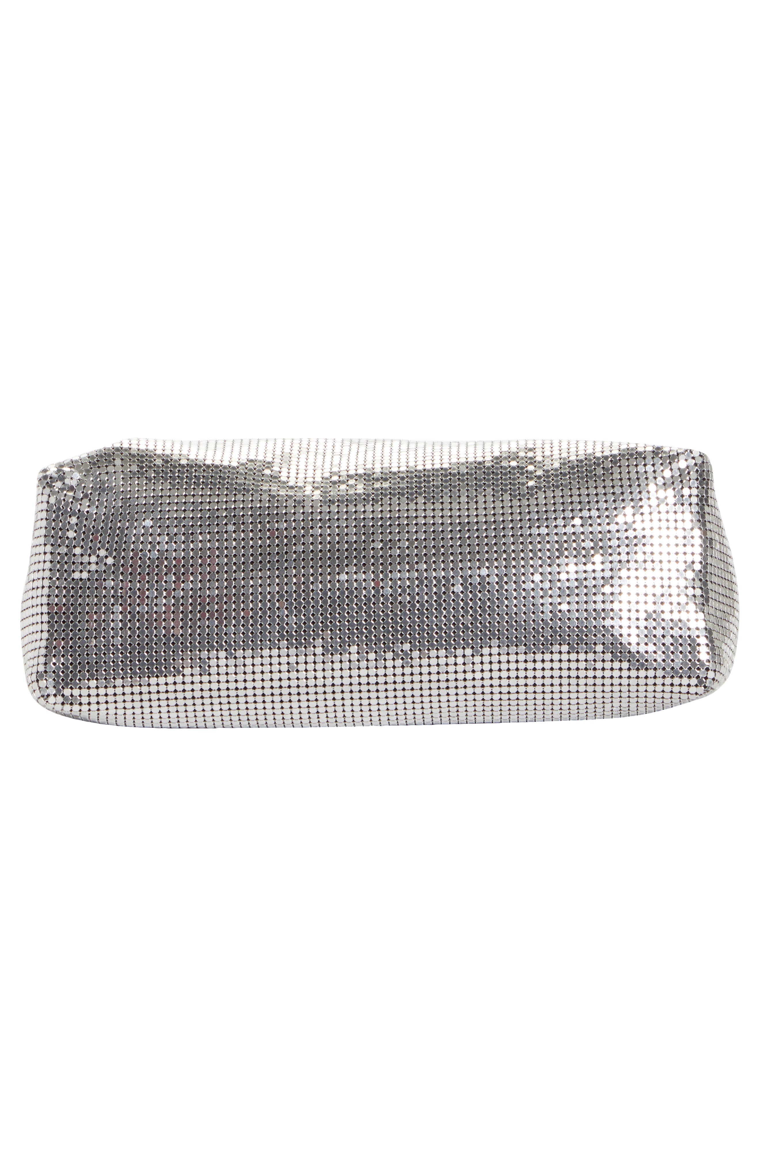 Rabanne paco rabanne Pixel Mesh Clutch, Alternate, color, 