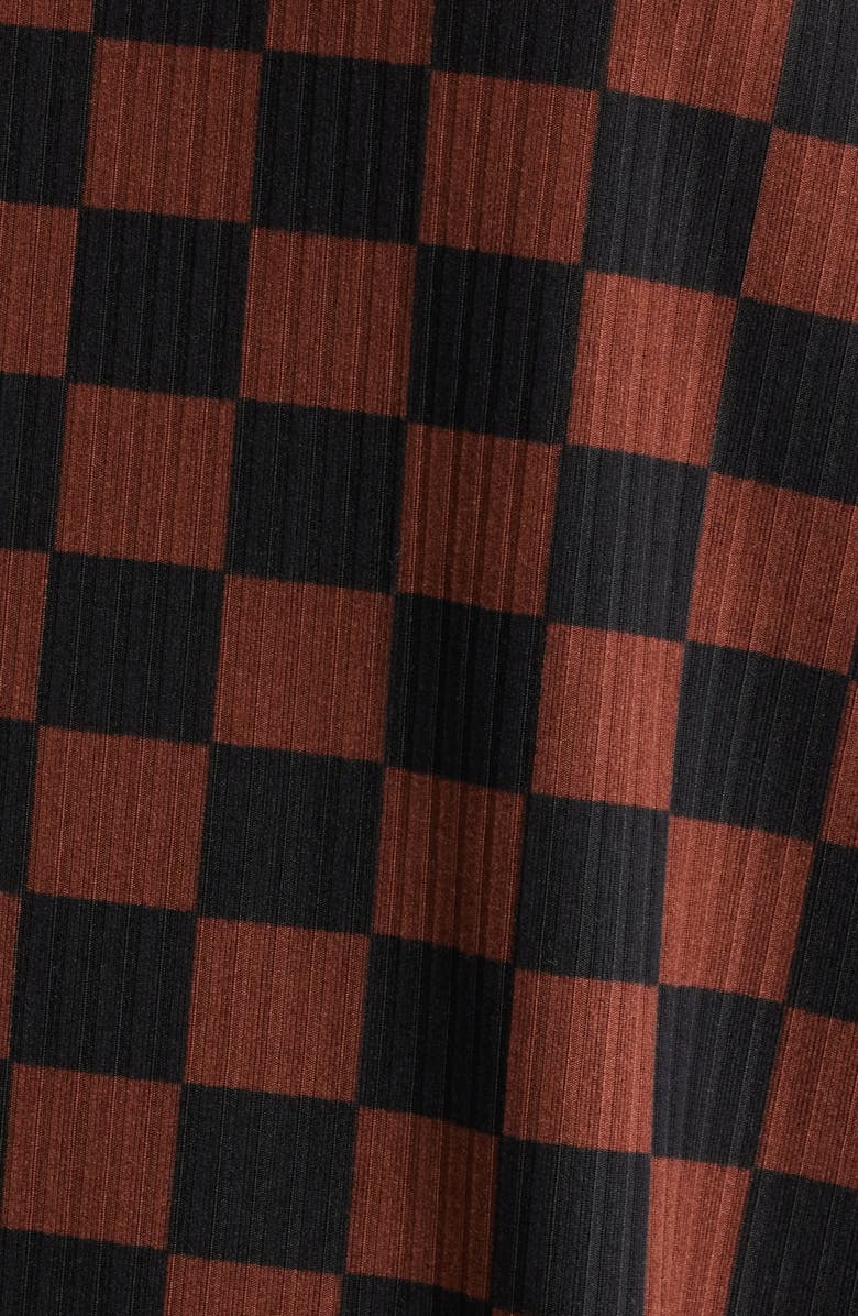 Dressed in Lala Malone Rib Oversize T-Shirt & Biker Shorts Set, Alternate, color, 