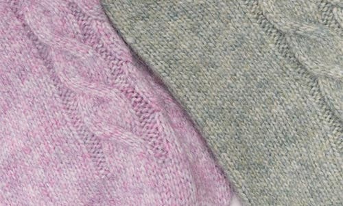 Muk Luks Lounge Assorted 2-pack Quarter Socks In Multi