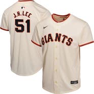 Nike Youth Nike Jung Hoo Lee Cream San Francisco Giants Home Player Game Jersey