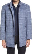 Johnston & Murphy Upton Wool Blend Car Coat