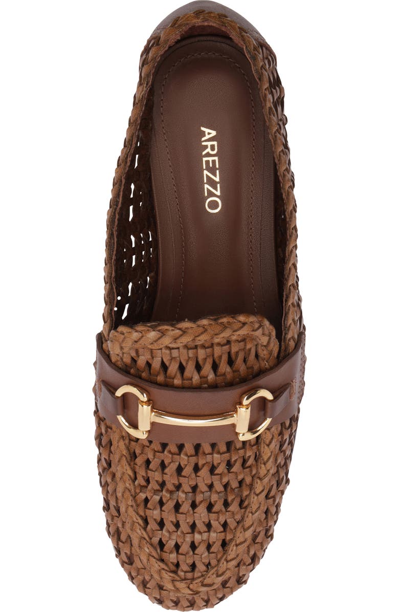Arezzo Nola Woven Bit Loafer, Alternate, color, Soul Natural