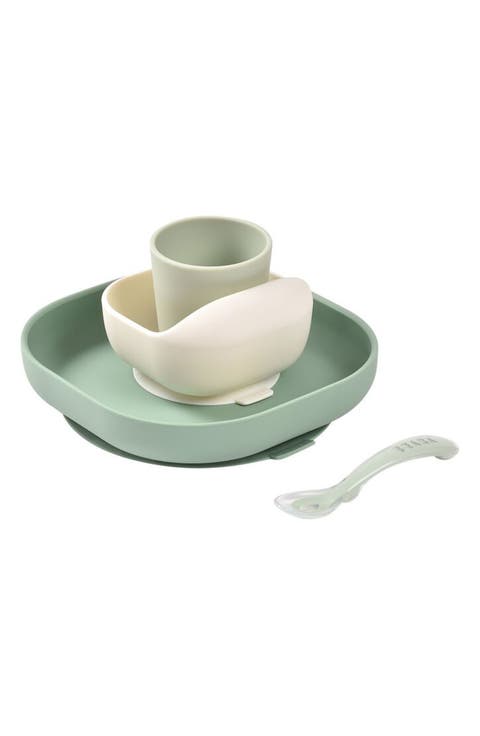 4-Piece Silicone Suction Meal Set