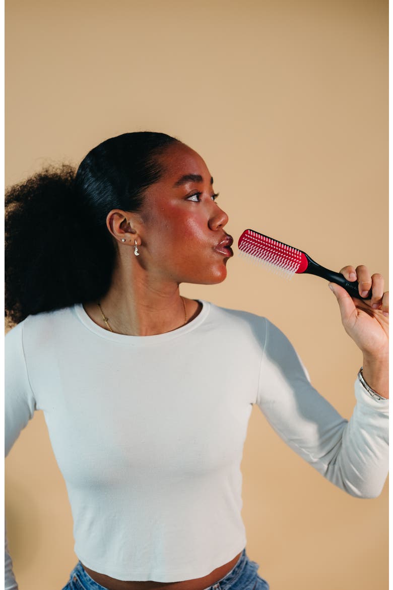 D3 Original Styler 7 Row Brush, Alternate, color, BLACK AND RED