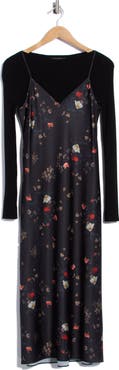 AllSaints Hera Two-Piece Midi Dress