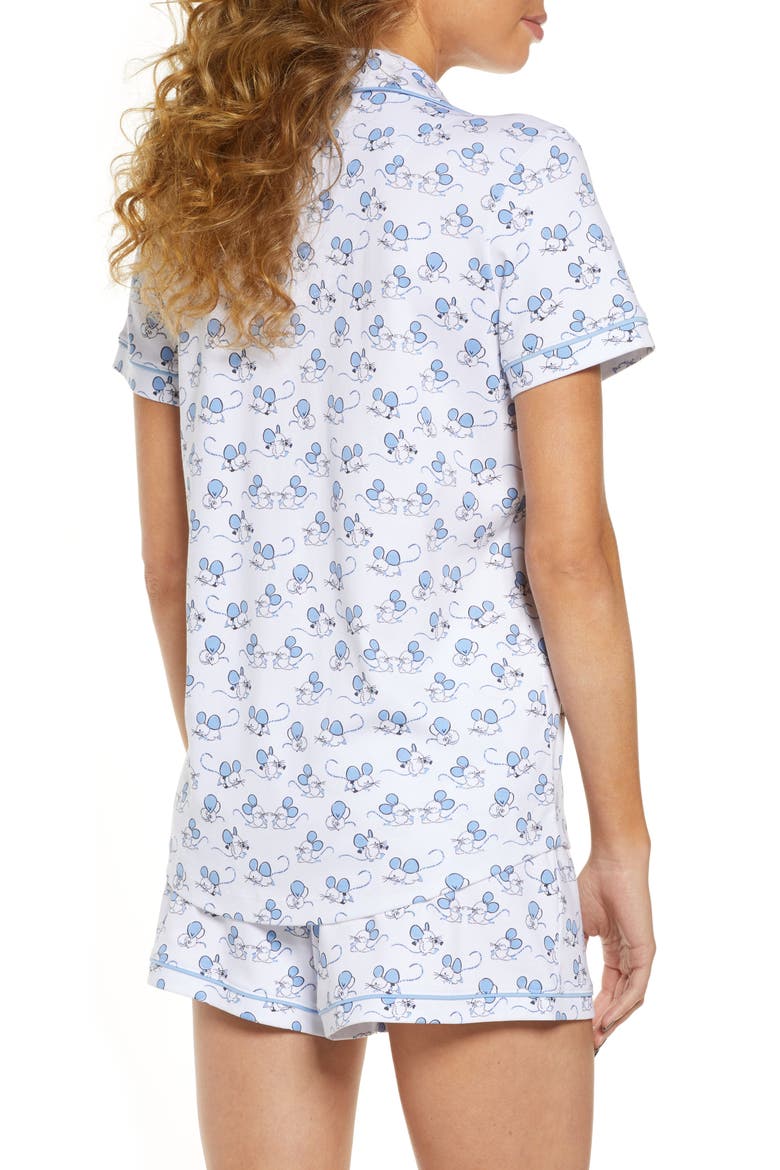 Gym Rats Short Pajamas, Alternate, color, BLUE