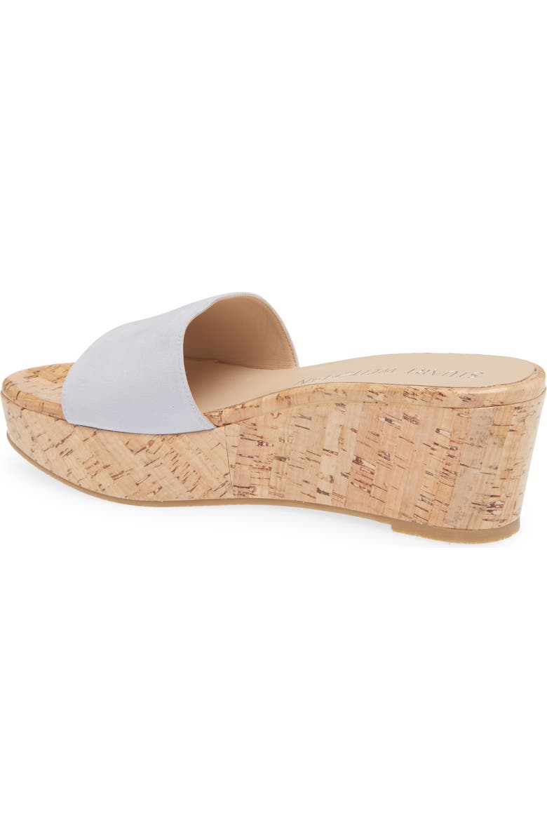Stuart Weitzman Wedge Sandal, Alternate, color, Cloud
