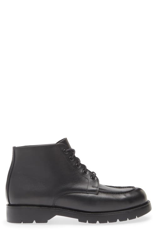 Kleman Oxal Kp Lugged Leather Boot In Black